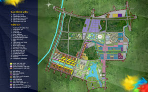 Mặt bằng tiện ích dự án Sun Urban City