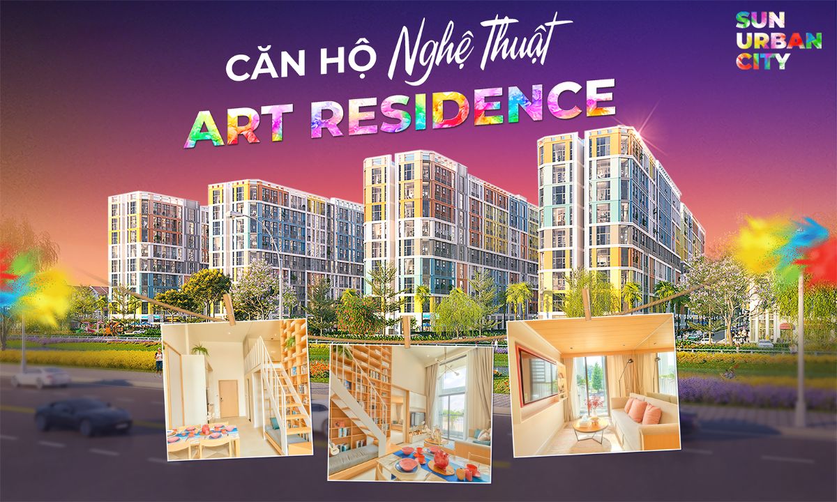 Phối cảnh tổng quan Art Residence - Sun Urban City 2