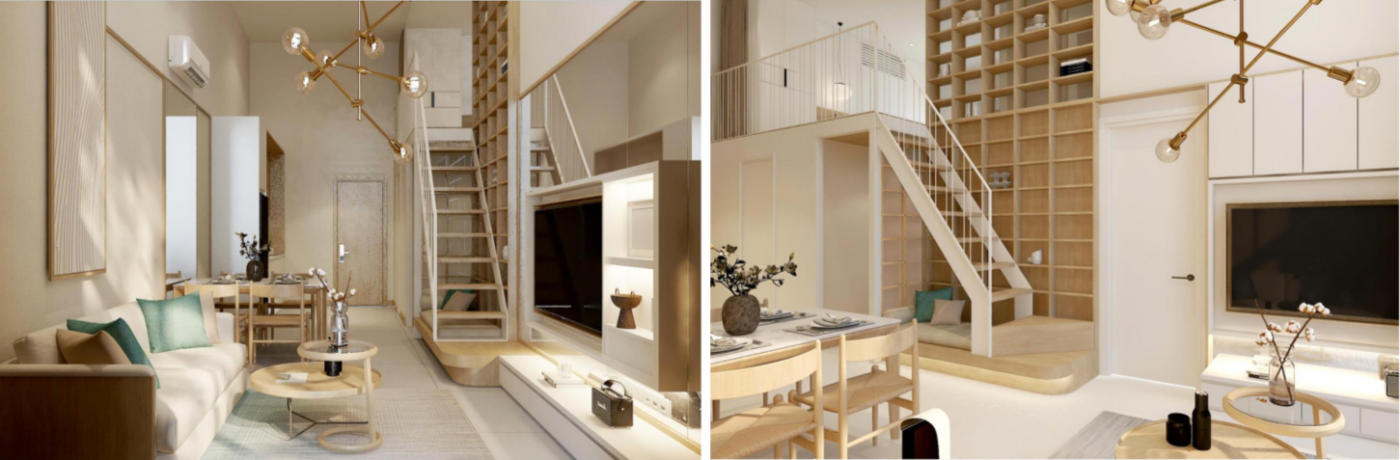 Thiết kế căn 2BR Art Residence - Sun Urban City