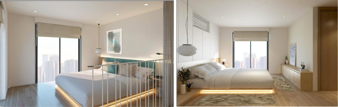 Thiết kế căn 2BR Art Residence - Sun Urban City