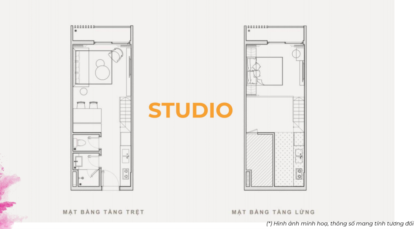 Thiết kế căn Studio Art Residence - Sun Urban City