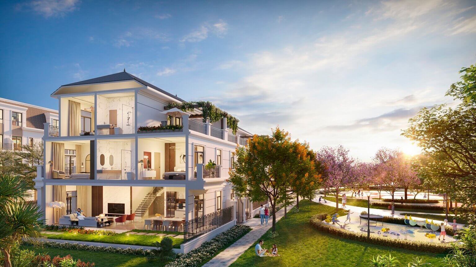 SẢN PHẨM BIỆT THỰ TẠI DỰ ÁN HÀ NAM GREEN CITY