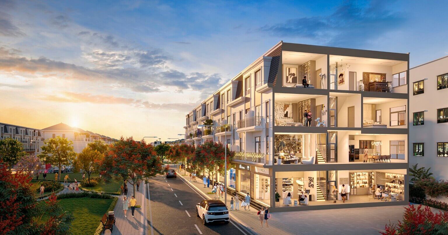 SẢN PHẨM LIỀN KỀ TẠI DỰ ÁN HÀ NAM GREEN CITY