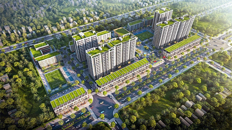 nhà ở xã hội KCN Đồng Văn I