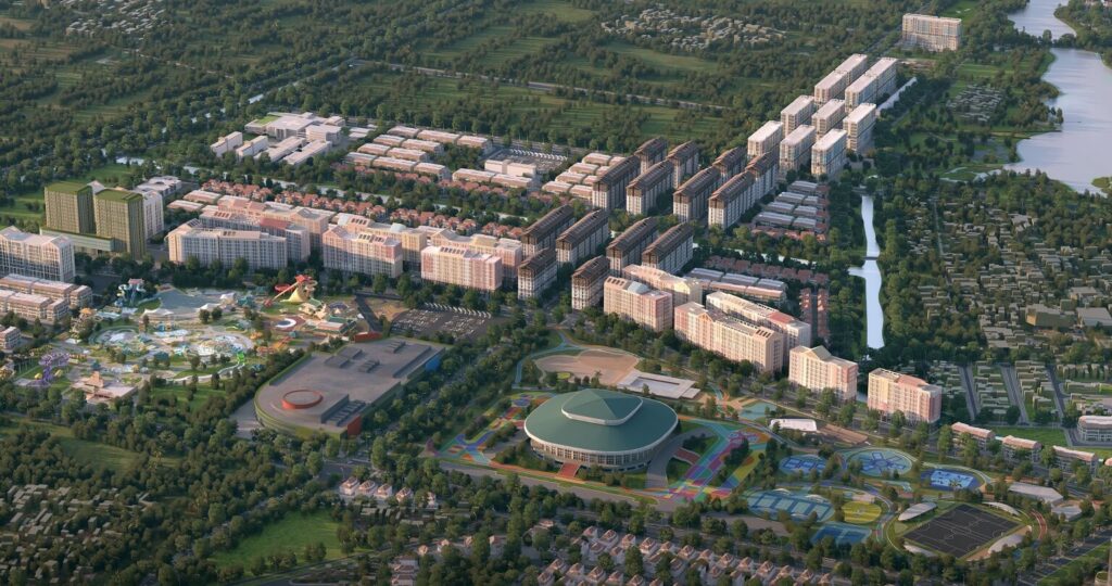 Phối cảnh Park Residence - Sun Urban City Hà Nam