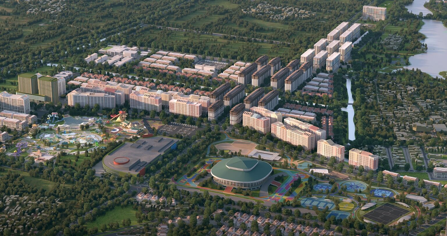 Phối cảnh Park Residence - Sun Urban City Hà Nam